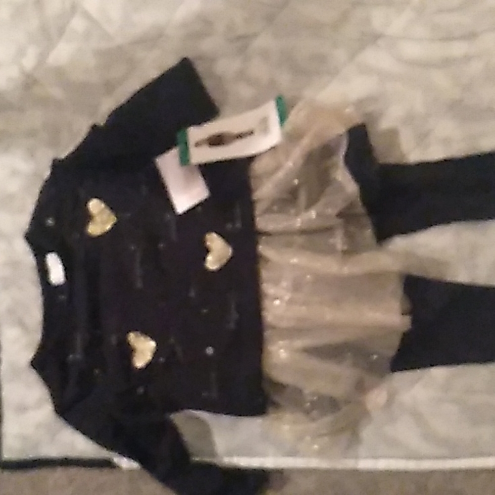 Black and gold